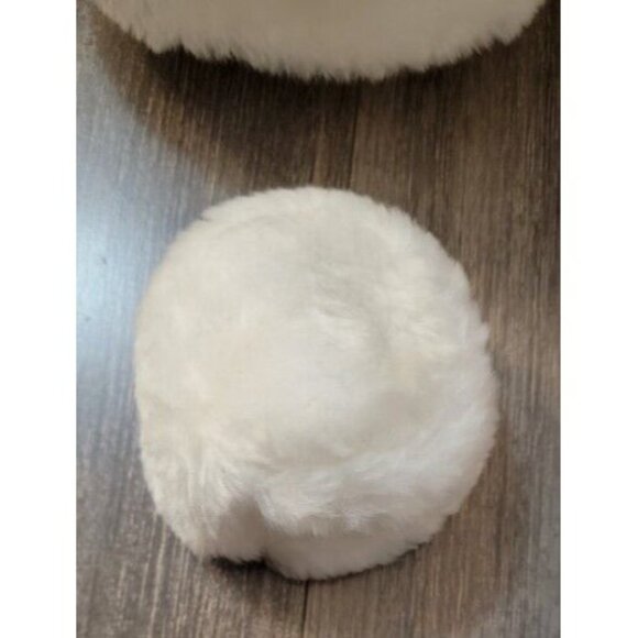 ANCO Porcelain Doll in Black Winter Cape Dress Faux Fur Muff with Stand 16" - Picture 7 of 11